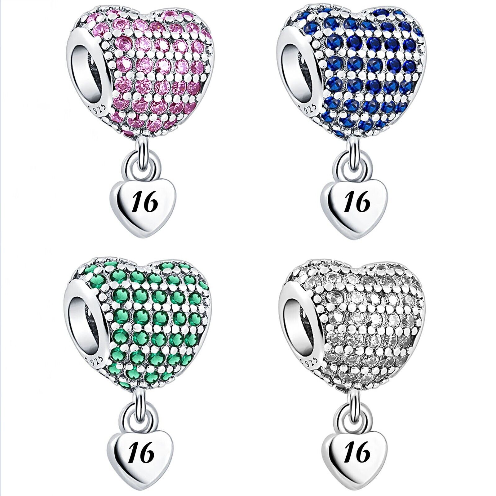 16 Charm for Pandora bracelet