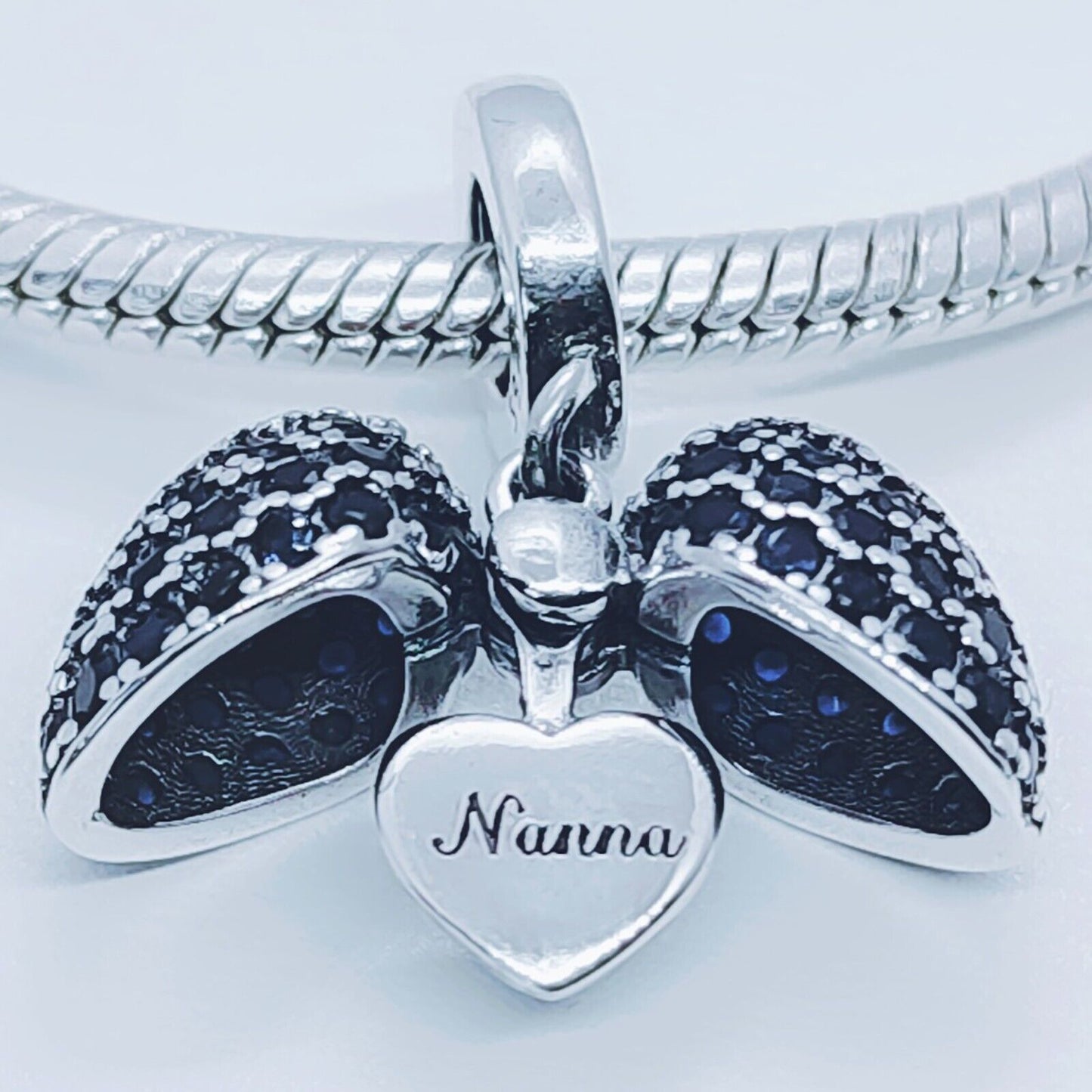 Nanna Charm for Pandora Bracelet. I Love You Charm