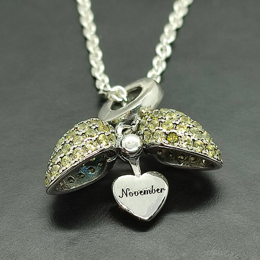 Pandora November Birthstone Necklace