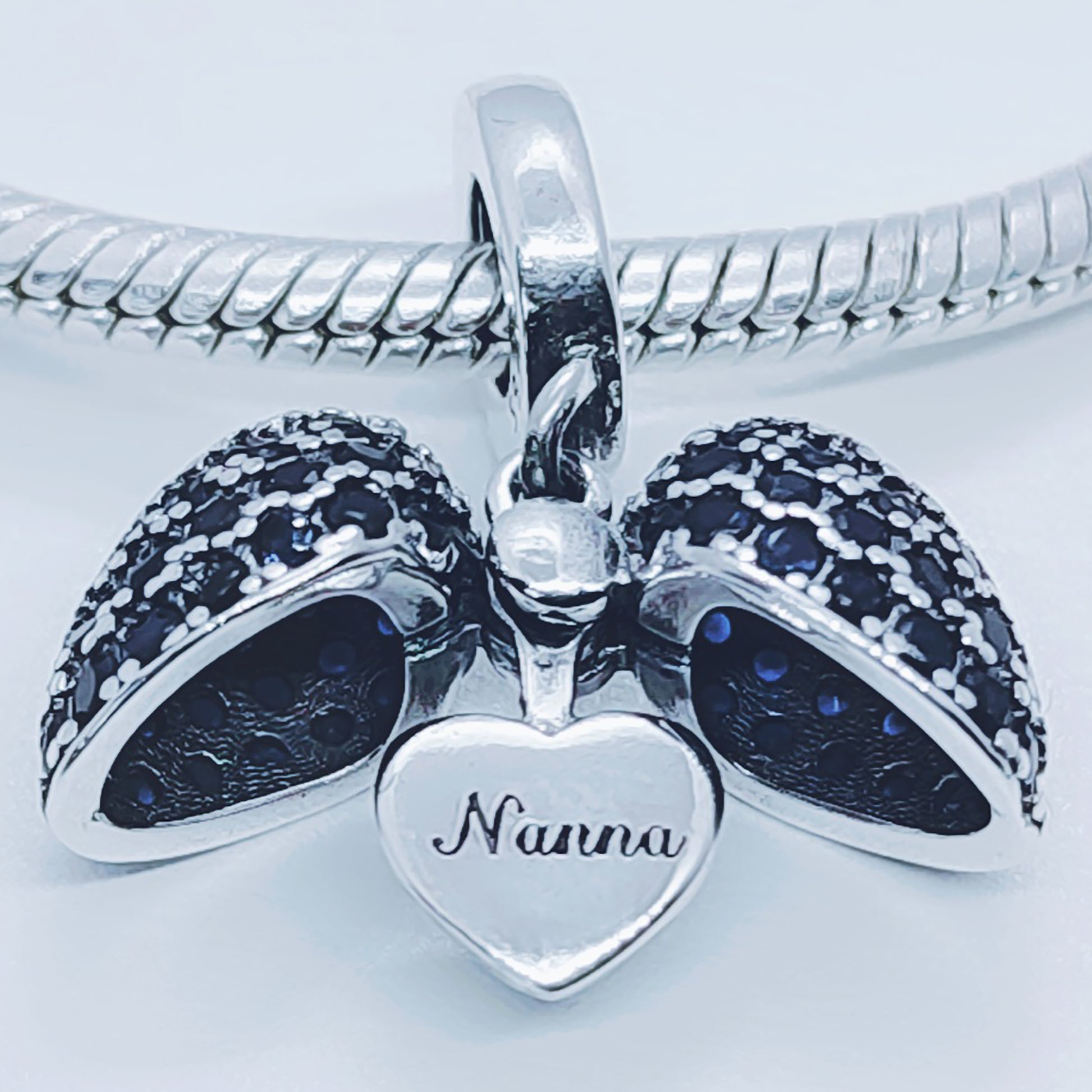 Nanna Blue Pandora Necklace